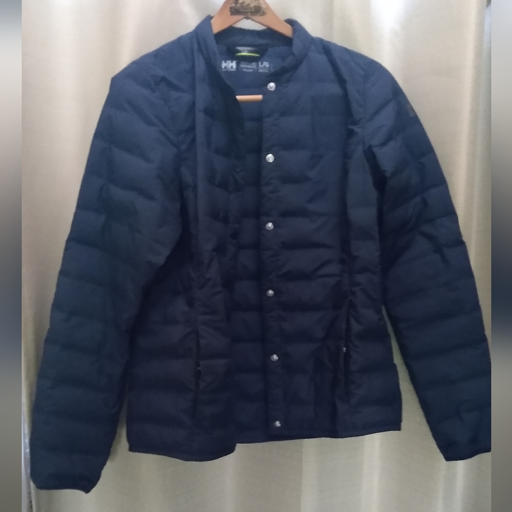 Helly Hansen Blue Puffer Coat
